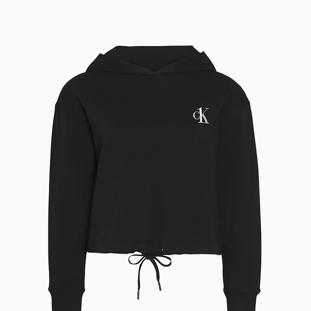 Calvin Klein CK One Loungewear Crop Hoodie QS6427